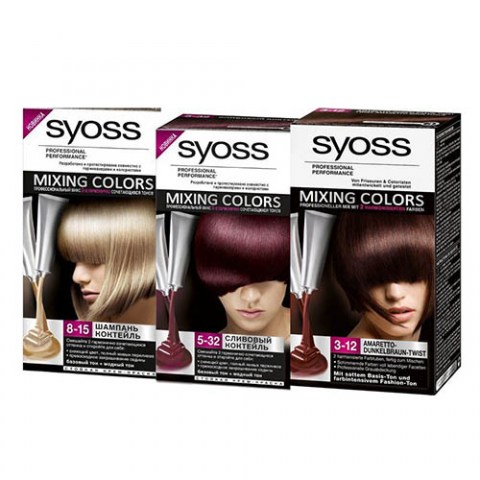 SYOSS Mixing Colors Краска для волос 6-27 Металлик медно-красный 135мл